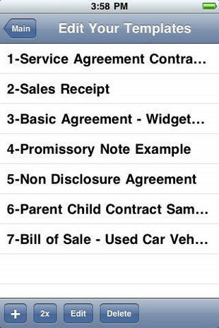 Contract Maker Pro Lite for iOS