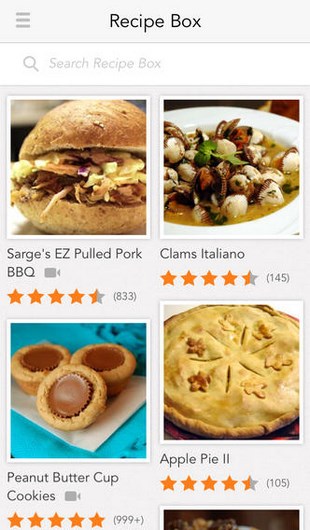 Allrecipes.com Dinner Spinner for iPhone