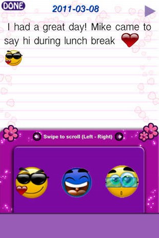Amazing Secret Diary Lite for iOS
