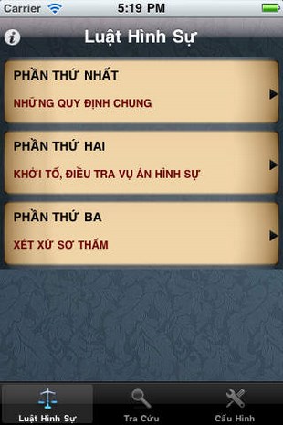 Luật hình sự Việt Nam for iOS
