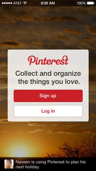 Pinterest for iOS