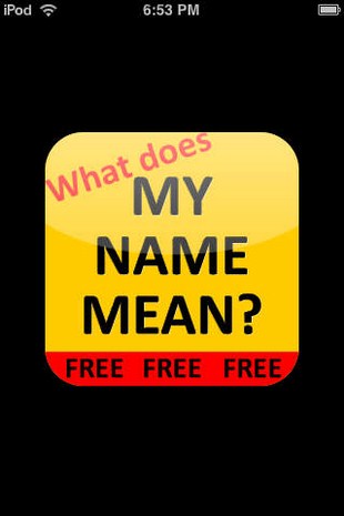 What Does My Name Mean? for iOS