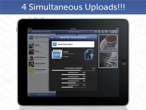 PhotoLoader HD Lite for Facebook (iPad)