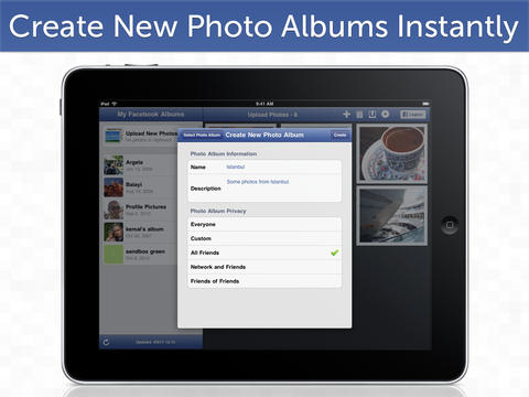 PhotoLoader HD Lite for Facebook (iPad)