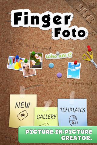 FingerFoto Lite for iOS
