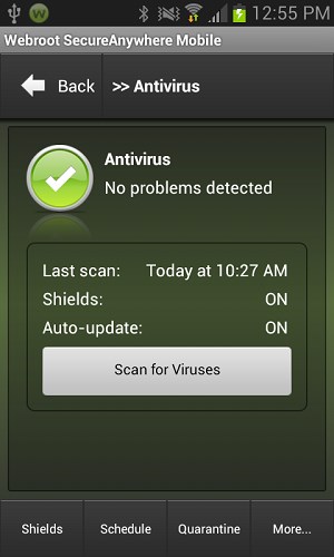 Webroot Security Antivirus for Android