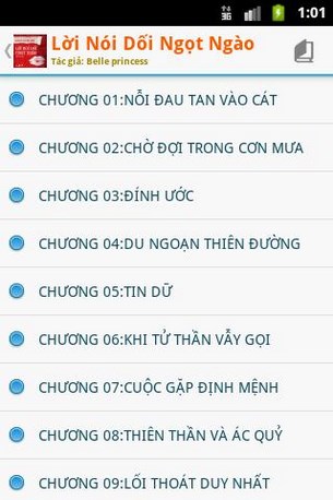 Lời nối dối ngọt ngào for Android