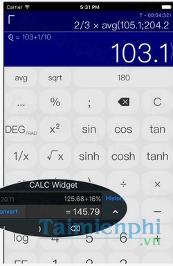 download calc swift cho iphone