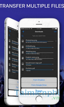 download files file browser manager cho iphone