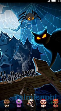 download halloween night theme cho android