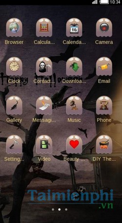 download happy halloween theme cho android