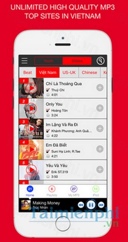 download trum mp3s cho iphone