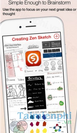 download zen sketch cho iphone