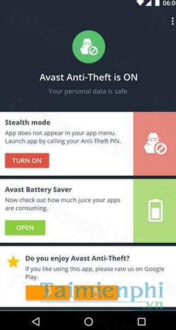 download avast antitheft cho android