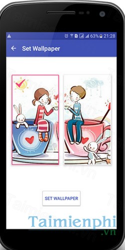download couple wallpaper cho android