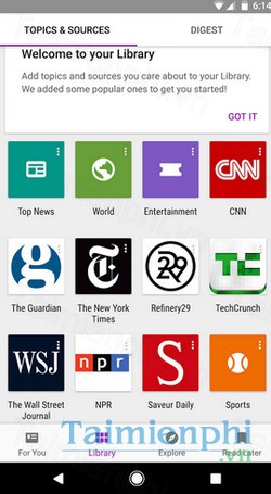 download google play newsstand cho android