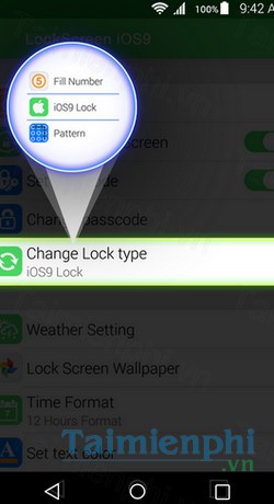 download lock screen os9 cho android