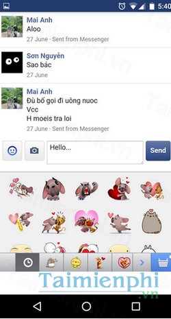 download messenger for facebook cho android