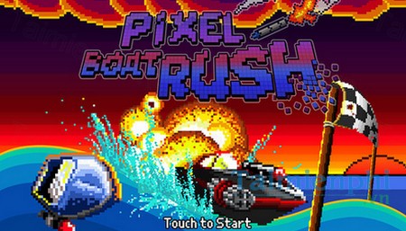 download pixel boat rush cho iphone