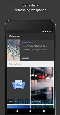 download wallpapers cho android