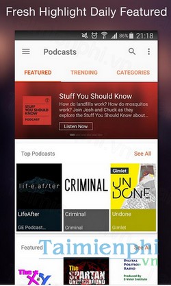 download castbox radio cho android