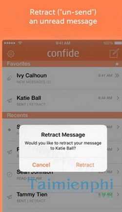 download confide cho iphone