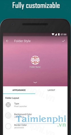 download contextual app folder cho android