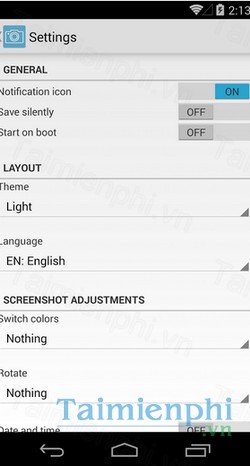 download screenshot easy cho android