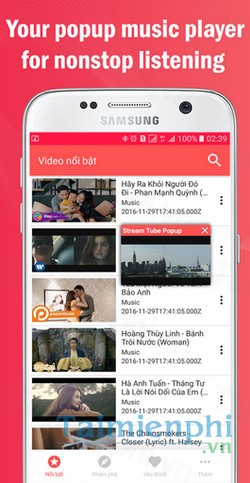 download stream tube cho android
