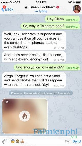 download telegram cho iphone