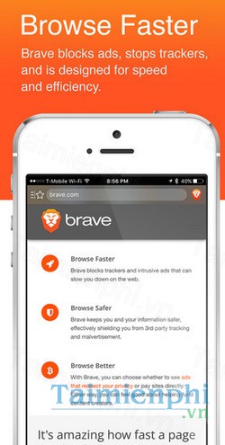 download brave browser cho iphone