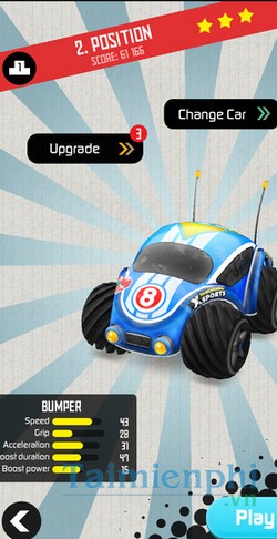 download rocket cars cho iphone