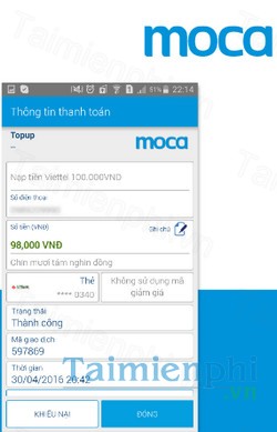 download moca cho android