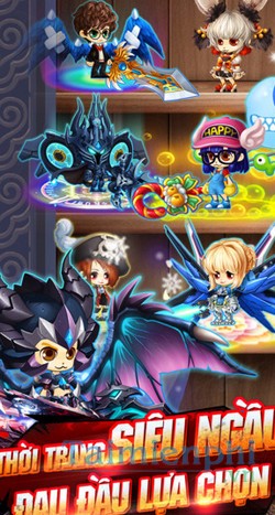 download biet doi chibi cho iphone