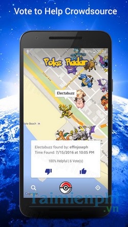 download poke radar cho android