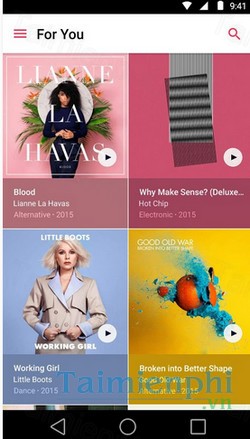 download apple music cho android