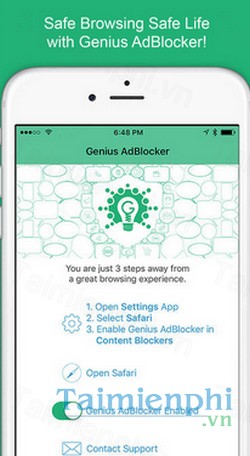 download genius adblocker cho iphone