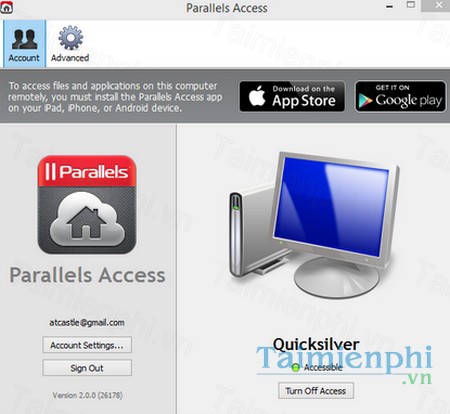 download parallels access cho iphone
