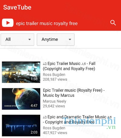 download savetube cho android
