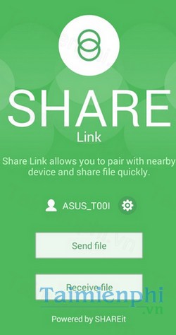 download share link cho android