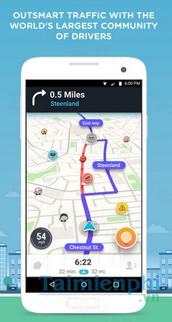 download waze cho android