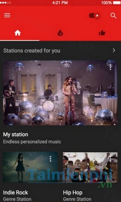 download youtube music cho android
