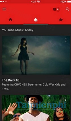 download youtube music cho iphone