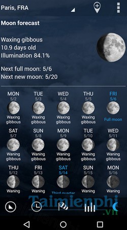 download transparent clock weather cho android