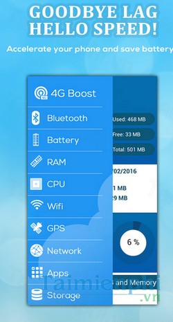 download 4g speed booster cho android