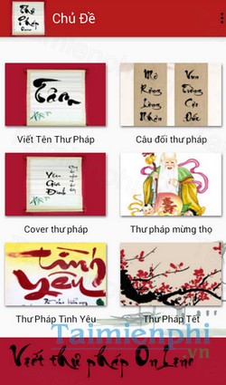 download thu phap online cho android