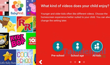 download youtube kids cho android