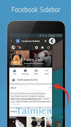 download bubble for facebook cho android
