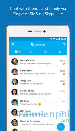 download skype lite cho android