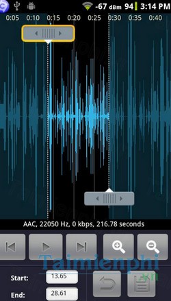download audio editor cho android